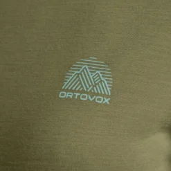 Ortovox120 Cool Tec Mountain Stripe TS - T-shirt en laine mérinos femme