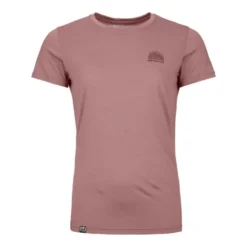 Ortovox120 Cool Tec Mountain Stripe TS - T-shirt en laine mérinos femme