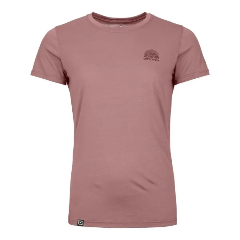 Ortovox120 Cool Tec Mountain Stripe TS - T-shirt en laine mérinos femme