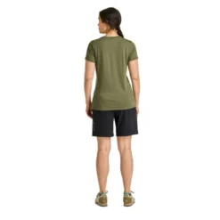 Ortovox120 Cool Tec Mountain Stripe TS - T-shirt en laine mérinos femme