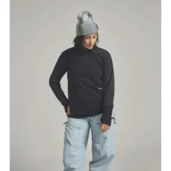 OrtovoxFleece Cord LS - Polaire en laine mérinos femme