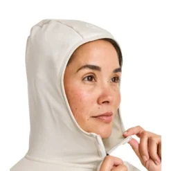 OrtovoxFleece Light Hoody - Polaire en laine mérinos femme