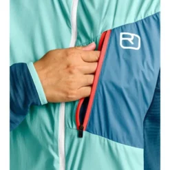 OrtovoxLadiz Hybrid Jacket - Veste en laine mérinos femme