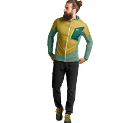 OrtovoxLadiz Hybrid Jacket - Veste en laine mérinos homme