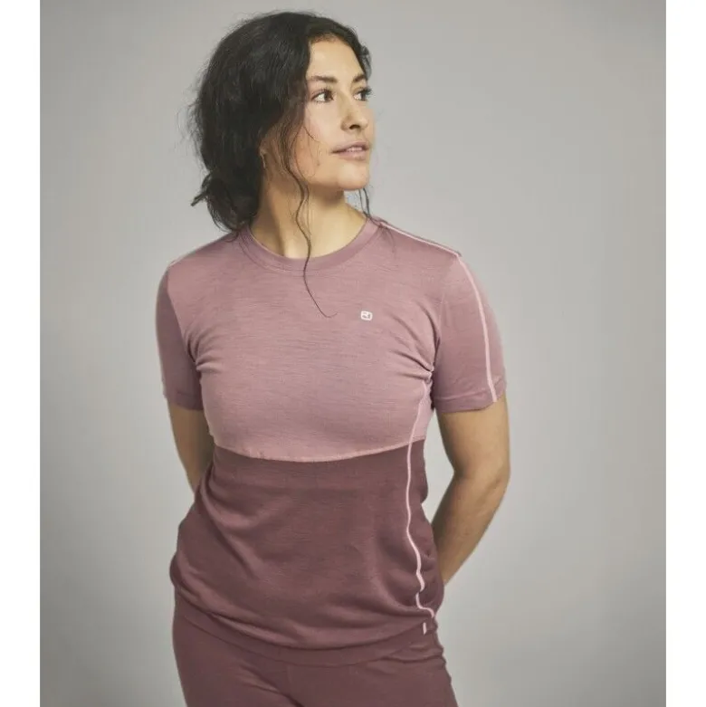 Ortovox185 Rock'N'Wool Short Sleeve - Maillot thermique laine mérinos femme