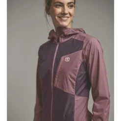 OrtovoxTrace Windbreaker Jacket - Veste coupe-vent femme