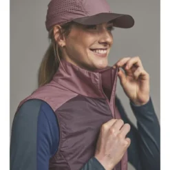 OrtovoxTrace Windbreaker Vest - Veste sans manches femme