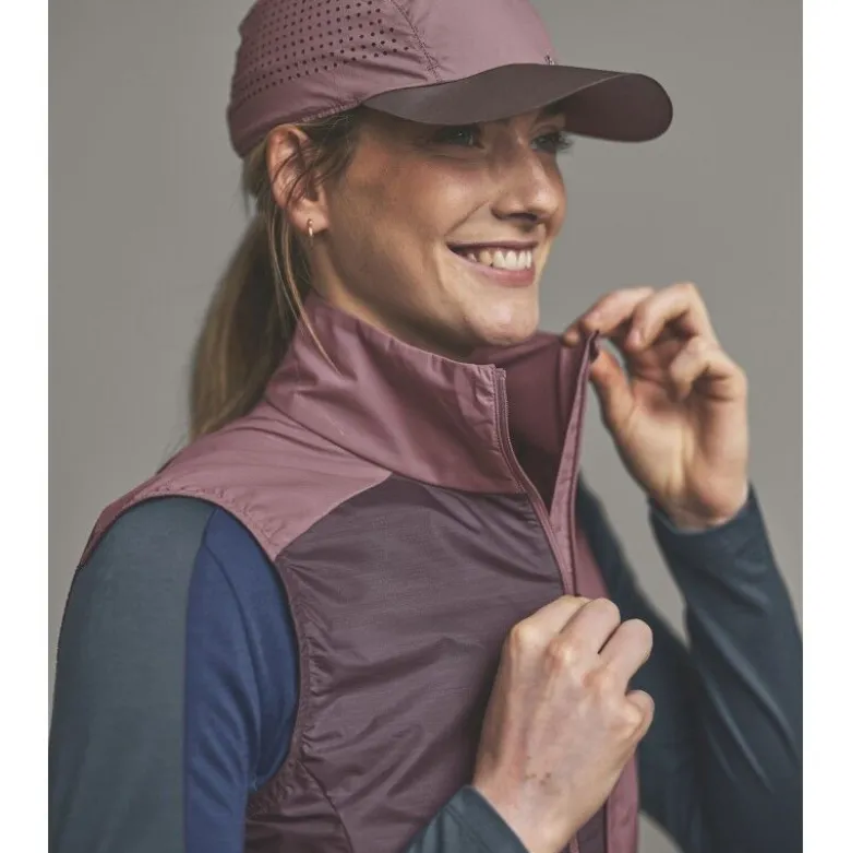 OrtovoxTrace Windbreaker Vest - Veste sans manches femme