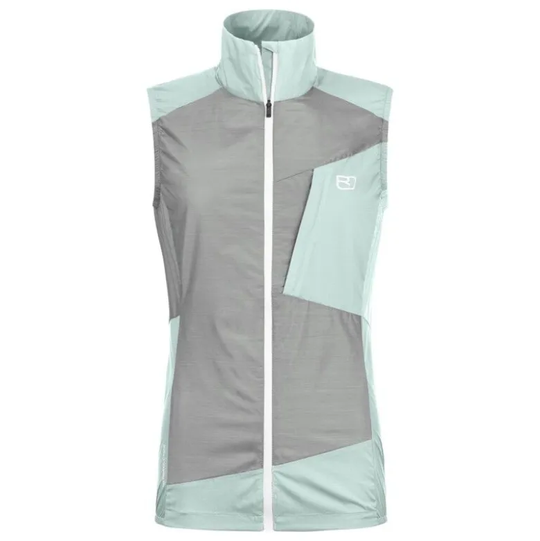 OrtovoxTrace Windbreaker Vest - Veste sans manches femme