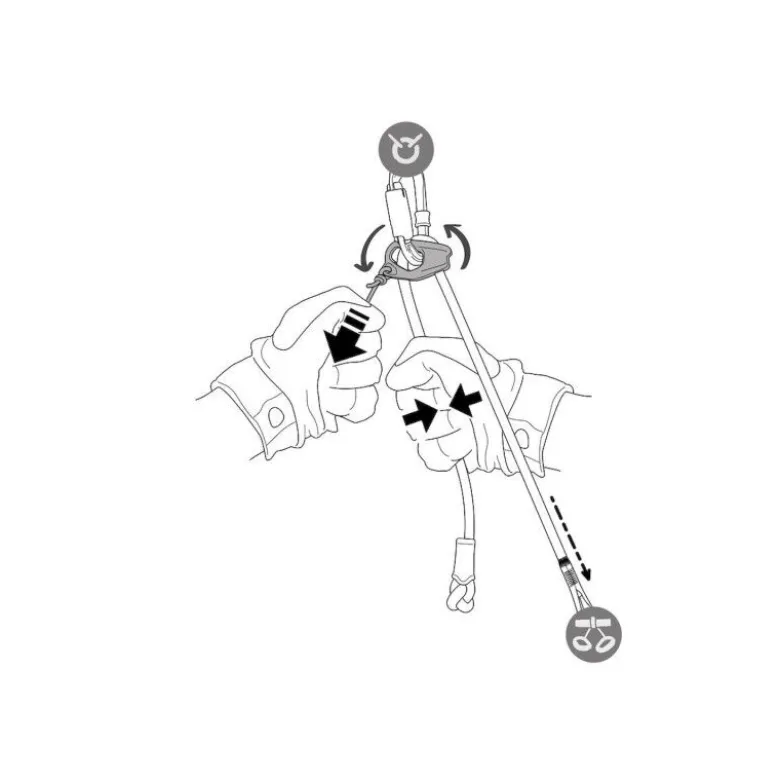 PetzlDual Connect Adjust - Longe escalade
