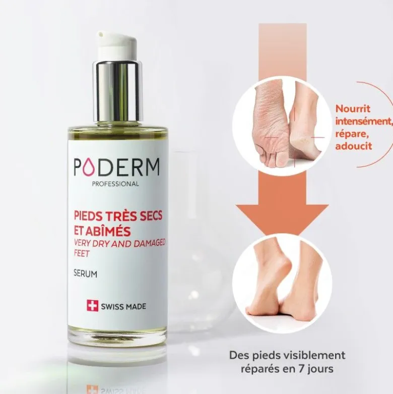 PodermSérum Pieds Très Secs et Abîmés - Soin du corps