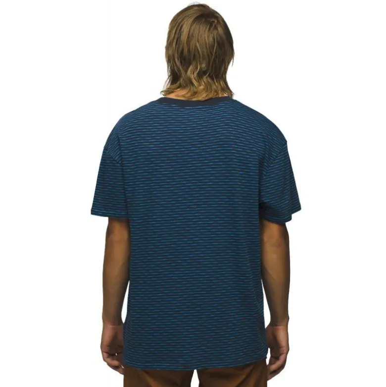 PranaPaxton Striped SS Tee - T-shirt