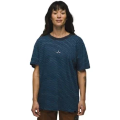 PranaPaxton Striped SS Tee - T-shirt
