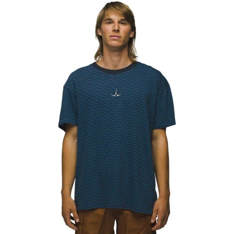 PranaPaxton Striped SS Tee - T-shirt