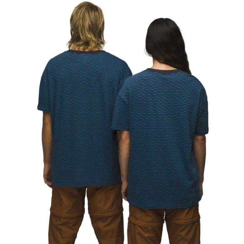 PranaPaxton Striped SS Tee - T-shirt