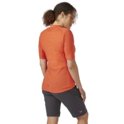 RabWomen's Cindercrino Zip Tee - Maillot vélo femme