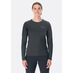 RabWomen's Force LS - Maillot thermique femme