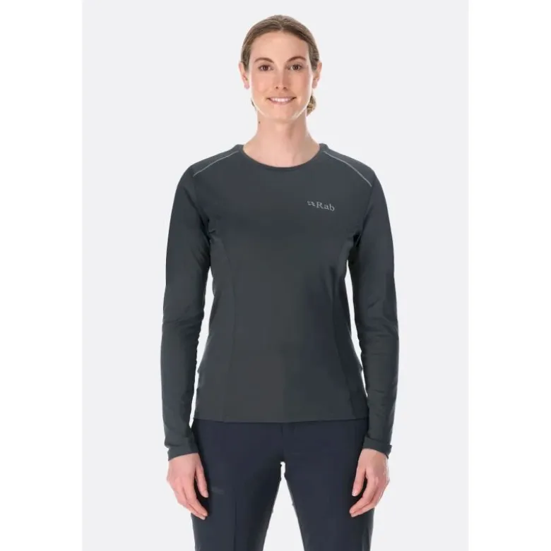 RabWomen's Force LS - Maillot thermique femme