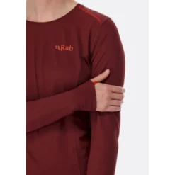 RabWomen's Force LS - Maillot thermique femme