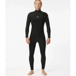 Rip CurlDawn Patrol 4/3 mm Chest Zip Wetsuit - Combinaison de surf homme