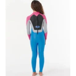 Rip CurlJunior Omega 4/3 mm Back Zip Wetsuit - Combinaison de surf enfant