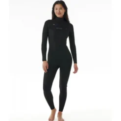 Rip CurlWomen Dawn Patrol 3/2 mm Chest Zip Wetsuit - Combinaison de surf femme