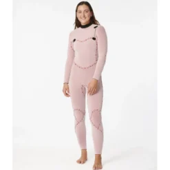 Rip CurlWomen Flashbomb 4/3 mm Chest Zip Wetsuit - Combinaison de surf femme