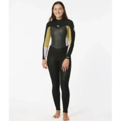 Rip CurlWomen Omega 3/2 mm Back Zip Wetsuit - Combinaison de surf femme