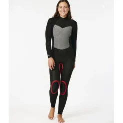 Rip CurlWomen Omega 3/2 mm Back Zip Wetsuit - Combinaison de surf femme