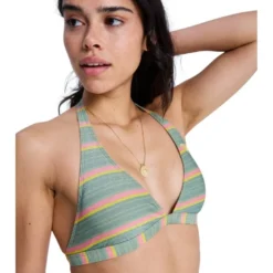 RoxyOcean Dreamer Fixed Tri Halter - Haut de bikini femme