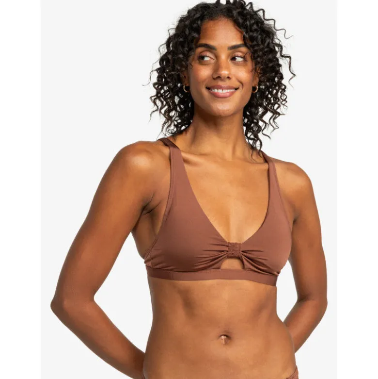 RoxySilky Island Elongated Bra - Haut de bikini femme