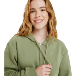 RoxySurf Stoked Zipped Brushed - Sweatshirt à capuche femme