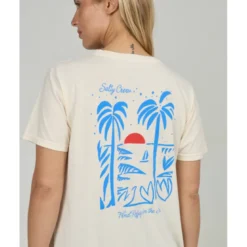 Salty CrewGeo Palm B.F. Tee - T-shirt femme