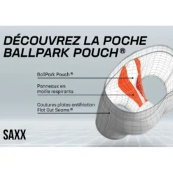 SaxxKinetic Light-Compression Mesh - Boxer
