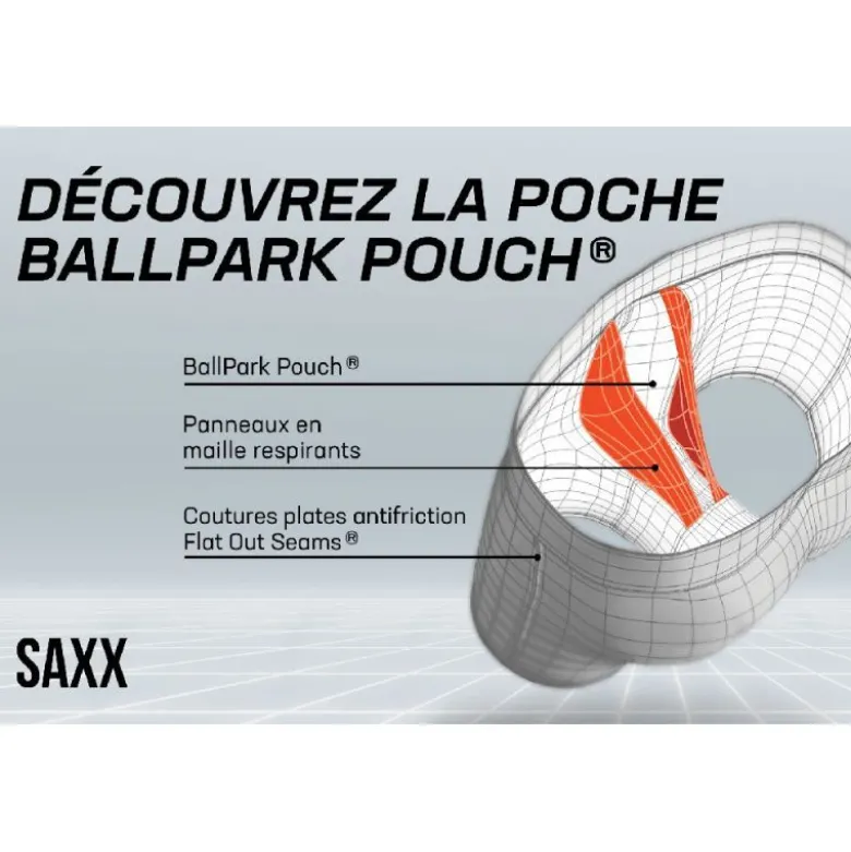 SaxxKinetic Light-Compression Mesh - Boxer