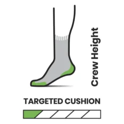 SmartwoolHike Targeted Cushion Crew - Chaussettes randonnée