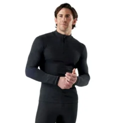 SmartwoolIntraknit Thermal Merino Base Layer 1/4 Zip - Maillot thermique laine mérinos homme