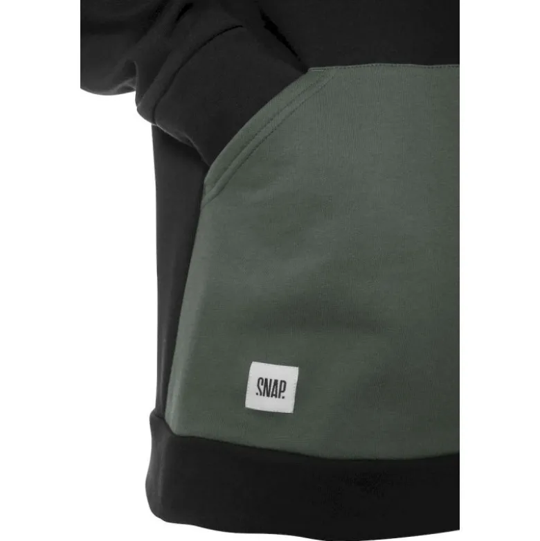 SnapZip Up Sweater - Sweatshirt