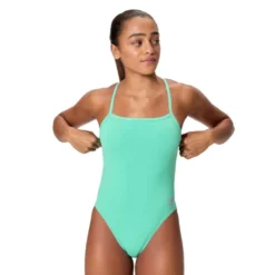SpeedoSolid V-Back 2.0 - Maillot de bain natation femme