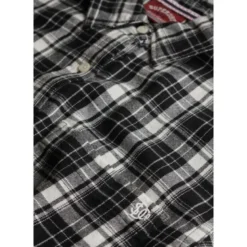 SuperdryCheck Flannel Boyfriend Shirt - Chemise femme