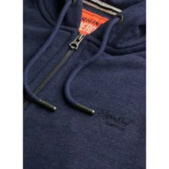 SuperdryEssential Logo Half Brushed Zip Hoodie - Sweatshirt à capuche homme