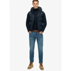 SuperdryEverest Hooded Puffer Gilet - Doudoune homme
