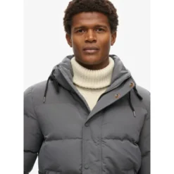 SuperdryEverest Short Hooded Puffer - Doudoune homme