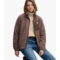 SuperdryHeritage Zip Through Fleece - Polaire femme