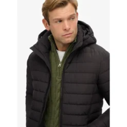 SuperdryHooded Fuji Padded Jacket - Doudoune homme