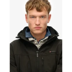SuperdryHooded Soft Shell Trekker Jkt - Veste imperméable homme