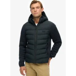 SuperdryHooded Storm Knit Hybrid Jkt - Doudoune homme