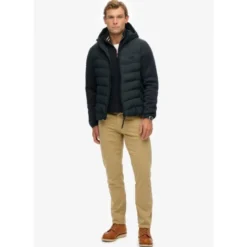 SuperdryHooded Storm Knit Hybrid Jkt - Doudoune homme