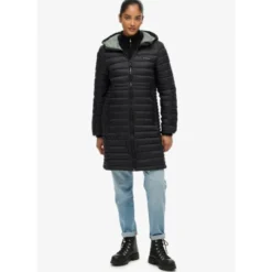 SuperdryHood Fuji Lite Mid Padded Jkt - Doudoune femme