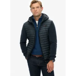 SuperdryHood Storm Fleece Hybrid Jkt - Polaire homme